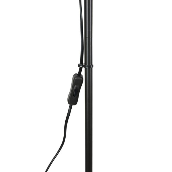 Торшер напольный UML-T510 E27 BLACK/WHITE под лампу Е27 60Вт черн./бел. ТМ Uniel UL-00010193