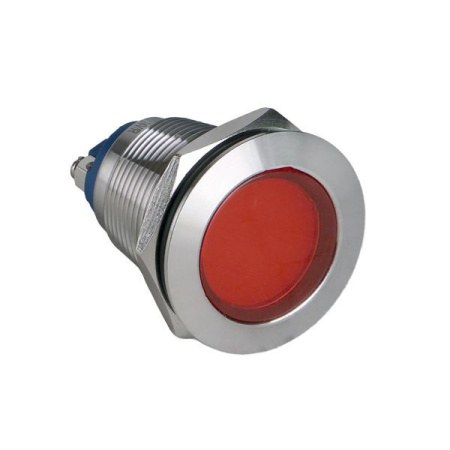 Лампа сигнальная S-Pro67 19мм красн. 24В EKF s-pro67-312