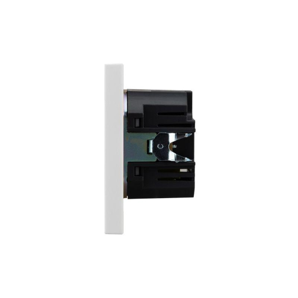 Розетка 2-м СП STRONG 16А IP20 USB-A + Type-C 3А с функцией быстрой зарядки жемчуж. Kranz KR-78-0734-4