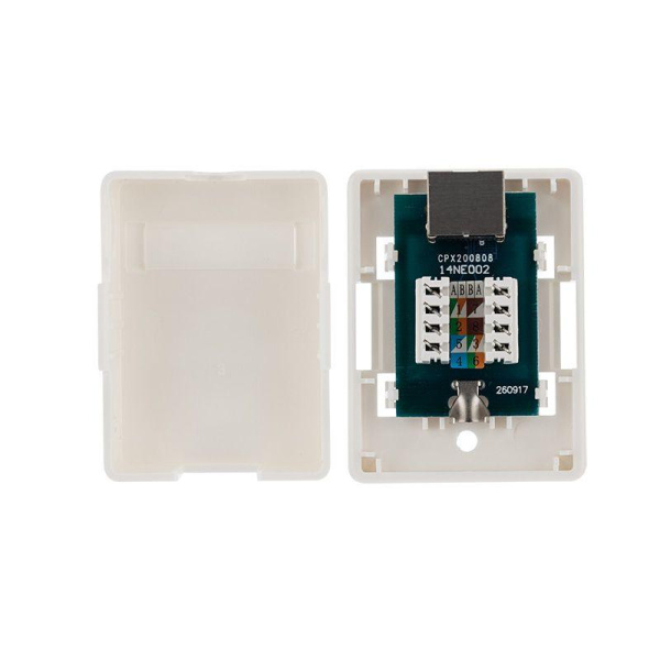 Розетка компьютерная 1-м ОП RJ45 (8P8C) кат.6 FTP экранир. Rexant 03-0142