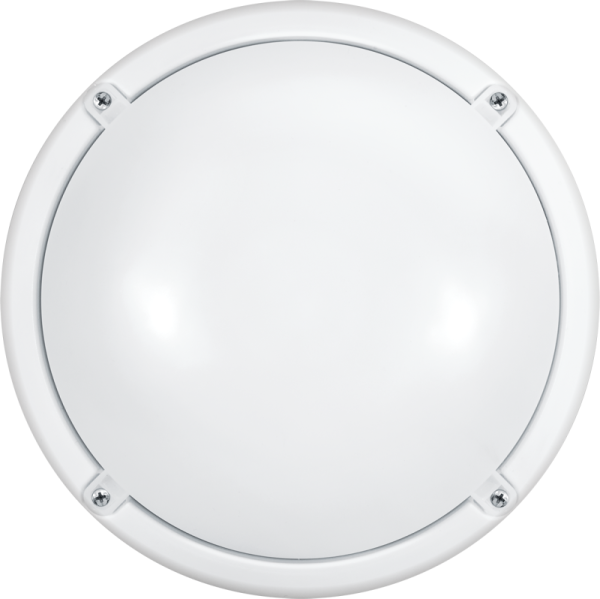Светильник светодиодный 90 067 OBL-R1-7-4K-WH-IP65-LED-SNRV1 с акустическим датчиком ОНЛАЙТ 90067