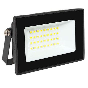 Прожектор светодиодный СДО-3003 30Вт 6500К IP65 Basic EKF FLL-3003-30-6500