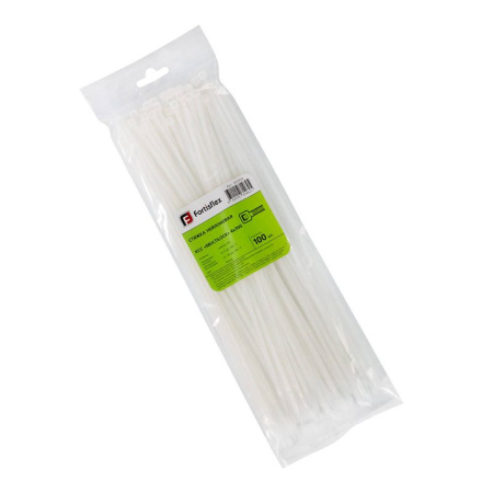 Хомут нейлоновый КСС MULTILOCK 4х300 бел. (уп.100шт) Fortisflex 102304