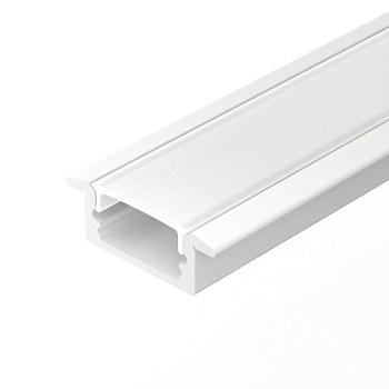 Профиль LINE-2308-F-2000 WHITE L2000 алюм. Arlight 044237(1)
