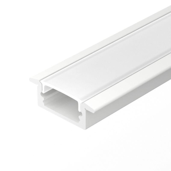 Профиль LINE-2308-F-2000 WHITE L2000 алюм. Arlight 044237(1)