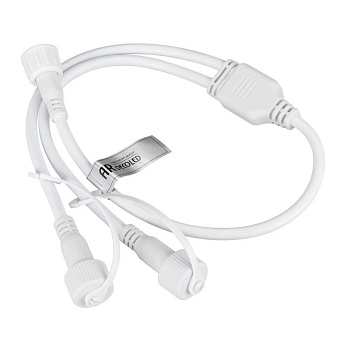 Коннектор питания ARD-CLASSIC-SYNC-RGB White (230В 2 ports) (Ardecoled закр.) Arlight 031803