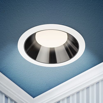 Светильник светодиодный LED 21-24-3K 24Вт 3000К встраив. круглый ЭРА Б0062147