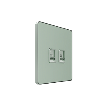 Розетка информационная 2-м СП Systeme Infinity RJ45 кат.6 IP20 таежное утро SE FSE000888