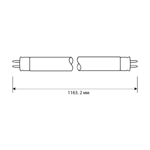 Лампа люминесцентная FT5-28W/54 28Вт T5 6500К G5 Camelion 3335
