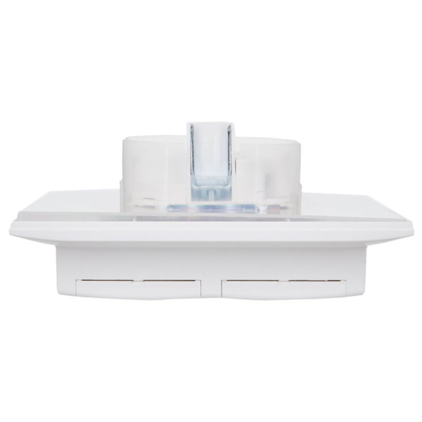 Розетка 2-м SKANDY 16А IP44 с крышкой в сборе SK-R12W арктич. бел. IEK SK-R26-16-44-K01-F