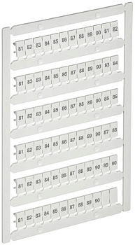 Маркер для CTS/CP 4кв.мм "81-90" ARMAFIX IEK AF-CT10D-M-004-09