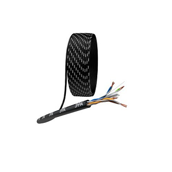 Кабель витая пара U/UTP кат.6 4х2х23 AWG CU PVC (уп.305) U-4-PVC-6 Эра Б0053023