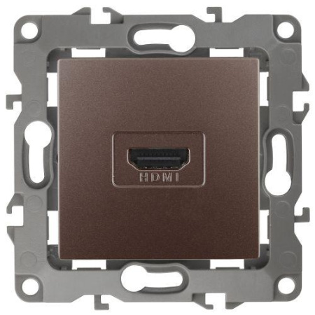 Розетка 12-3114-13 HDMI бронза ЭРА Б0027488