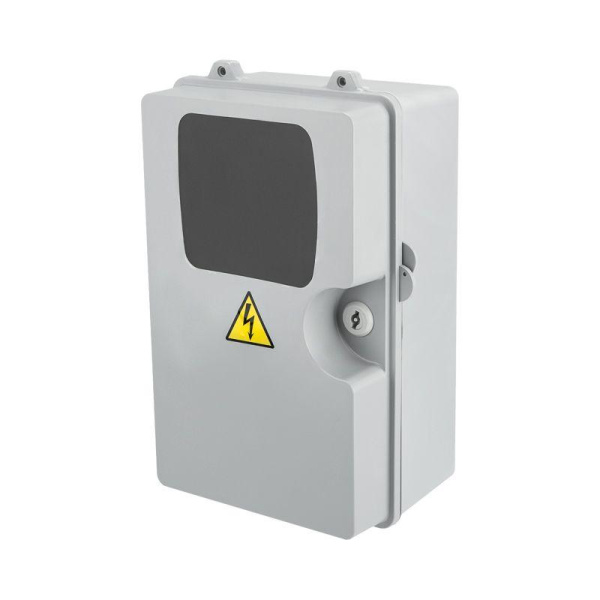 Корпус ЩМПп 360х225х155 IP55 с окном пластик. Rexant 11-0454
