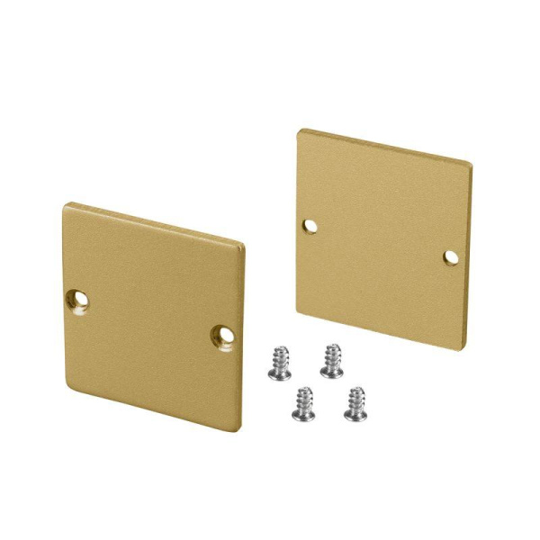 Заглушка SL-LINE-3638-LW GOLD глухая металл Arlight 039983