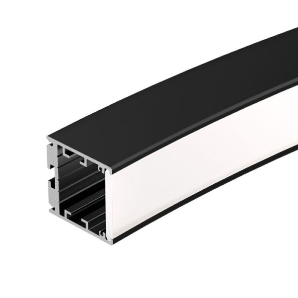 Профиль SL-ARC-3535-D1500-N90 BLACK (1180мм дуга 1 из 4) алюм. Arlight 026596