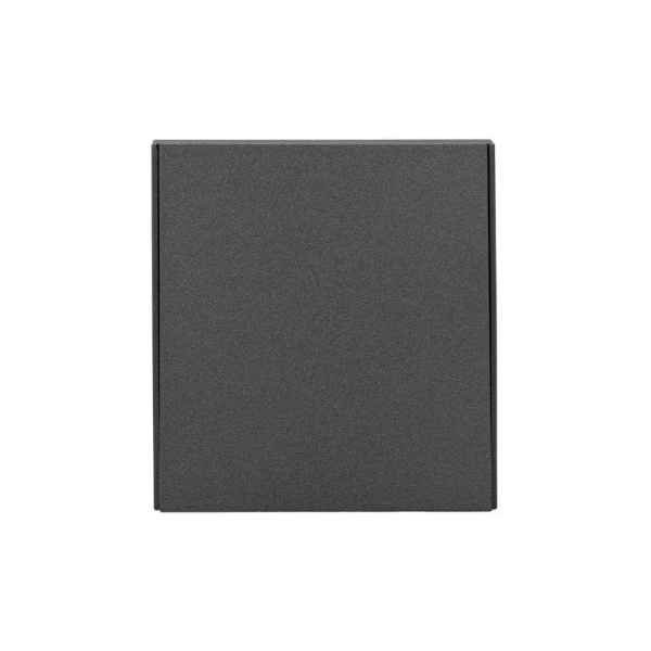 Выключатель 1-кл. СП STRONG MIELE 10А возвратный графит Kranz KR-78-0712-6