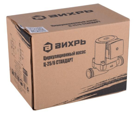 Насос циркуляционный Ц-25/6 СТАНДАРТ Вихрь 68/7/7