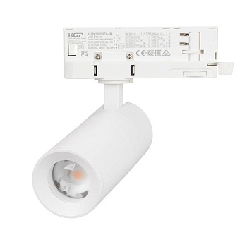 Светильник светодиодный LGD-ARTEMIS-TRACK-4TR-R55-12W Warm3000 (WH 8-80 deg 230В) IP20 металл Arlight 048322