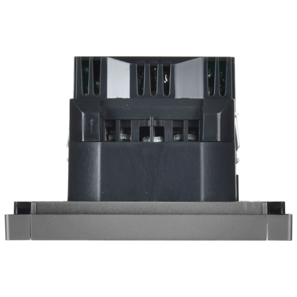 Розетка FORTE&PIANO FP547 16А USB A+C 18Вт с заземл. защ. шторки винт. крепл. сталь IEK FP-R14-16-U22-018-K46