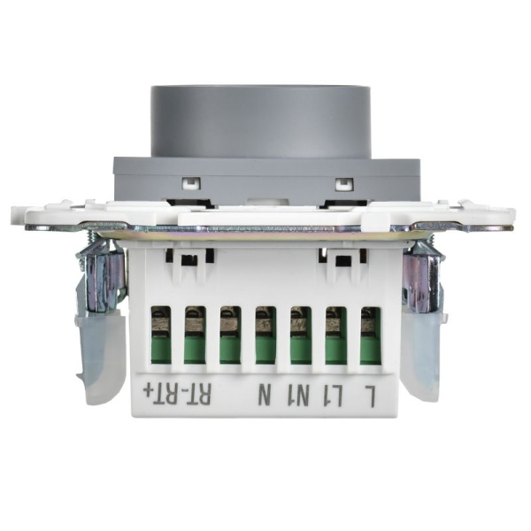 Термостат электронный SKANDY SK-T01Gr с индикацией сер. IEK SK-RT11-K03