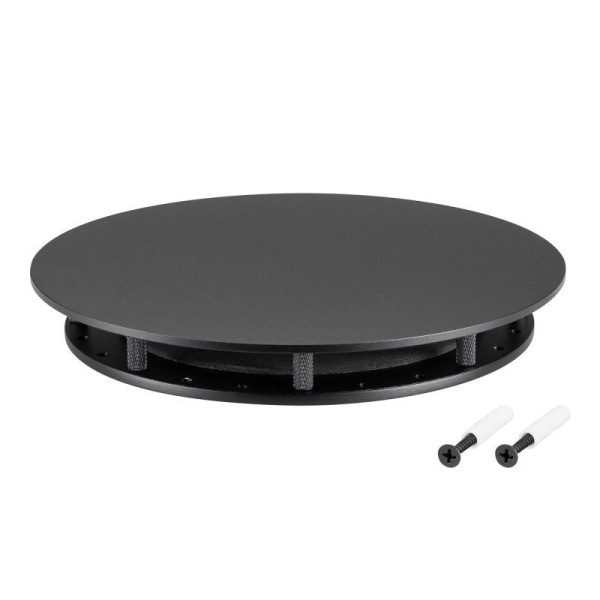 Крепление MOONLIGHT-BASE-ROUND-D18-L метал. черн. Arlight 046062