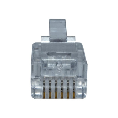 Коннектор 6P6C (RJ-11) (уп.100шт) SUPRLAN 10-0228