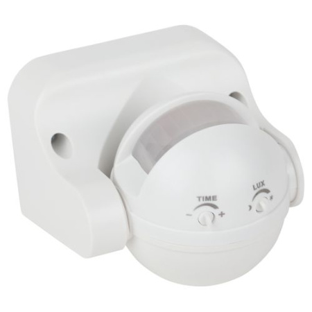 Датчик движения инфракрасный настенный MD 03 1200Вт IP44 12м Эра Б0043809