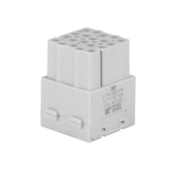Розетка OptiLink HDC-HM-20-16-FС-(0.14-4.0) 500В КЭАЗ 352191