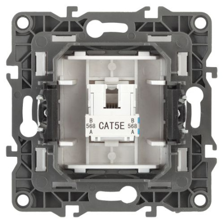 Розетка компьютерная Эра12 12-3107-15 RJ45 перламутр Эра Б0019353