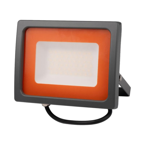 Прожектор светодиодный PFL-SC 50Вт 3000К IP65 190-260В ДО закален. матов. стекло JazzWay 5010079