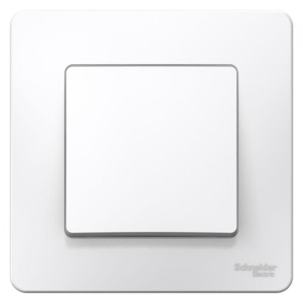 Выключатель 1-кл. СП Blanca 6А IP20 (сх. 1) 250В бел. SE BLNVS006101