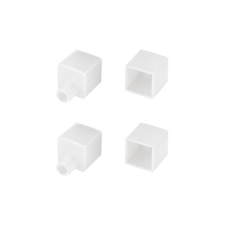 Заглушка WPH-FLEX-1212-TOP WHITE с отверстием пластик Arlight 040859
