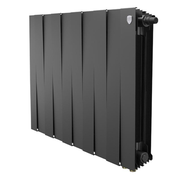Радиатор PianoForte 500 VDR80 10 секц. биметал. Noir Sable Royal Thermo НС-1506365