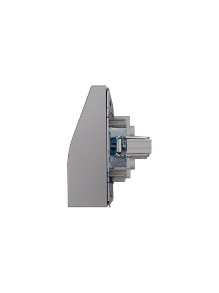 Вывод кабеля СП ZIMA IP20 механизм сер. матов. LEZARD 704-7488-197