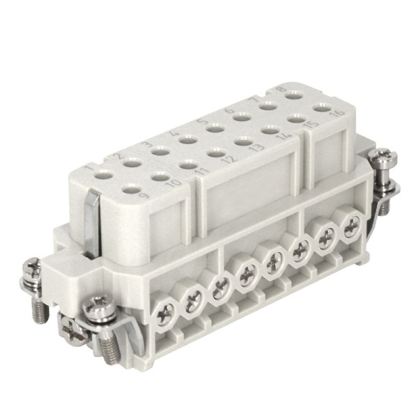 Розетка OptiLink HDC-HA-16-16-F-(0.75-2.5)-250В КЭАЗ 366473