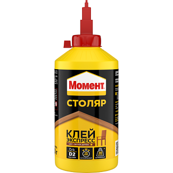 Клей ПВА "Момент Столяр Клей-Экспресс" 750г 422984 Момент Б0005804