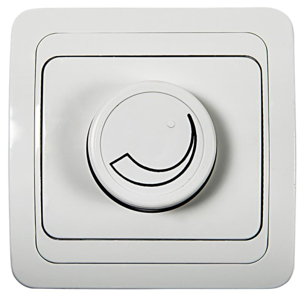 Диммер 600Вт CLASSICO 2111 бел. ASD / IN HOME 4680005959884