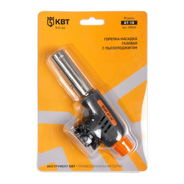 Горелка-насадка газовая с пьезоподжигом GT-10 КВТ 88066