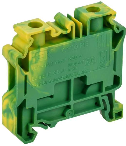 Колодка клеммная CY2.5 PE Ex ARMAFIX IEK AF-CT30-01-K52-002-EX