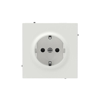 Розетка силовая KANT 2P+E без шторки бел. песок DKC 7010033