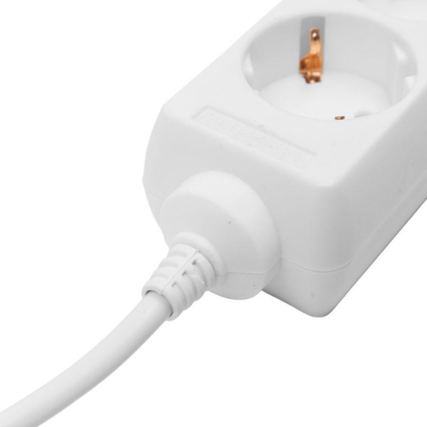 Удлинитель 2х5м с заземл. 10А IP20 S 2х5-Z 2.2кВт ПВС 3х0.75 Volsten 9310