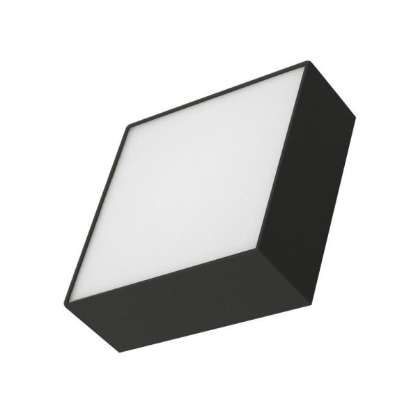 Светильник светодиодный SP-QUADRO-S175x175-16W Warm3000 BK 120 deg IP40 230В металл Arlight 034783