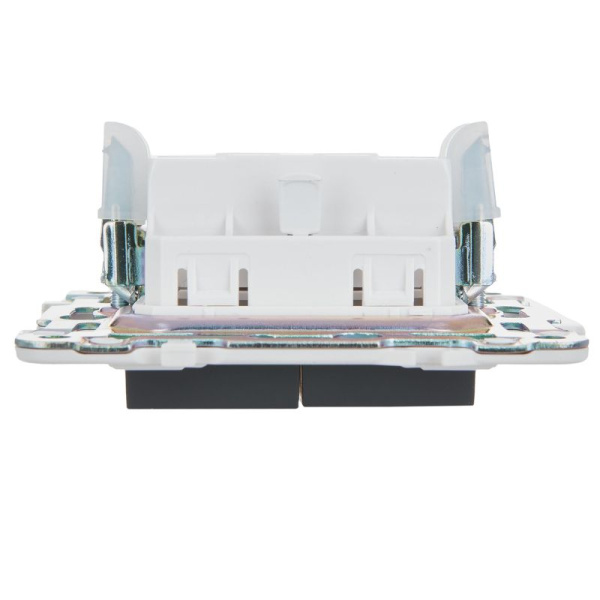 Выключатель 2-кл. SKANDY 10А SK-V04G графит IEK SK-V20-0-10-K53