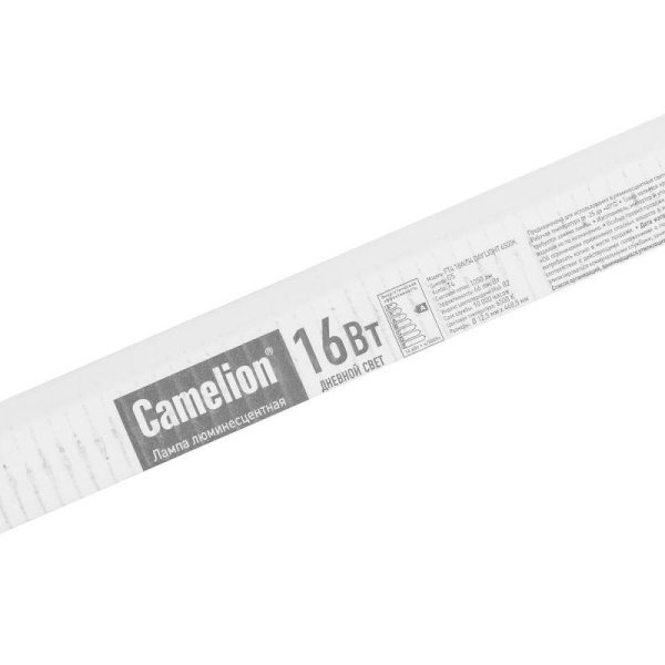Лампа люминесцентная FT4-16W/54 16Вт T4 6500К G5 Camelion 3372