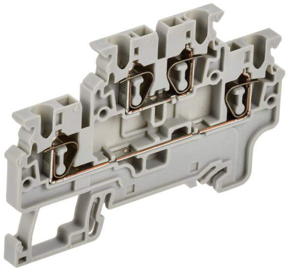 Клемма пружинная 2 уровня CXDL2.5 ARMAFIX IEK AF-CT40-00-2-K03-002