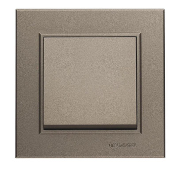 Выключатель 1-кл. СП Karea 10А IP20 зел. Makel 56052001