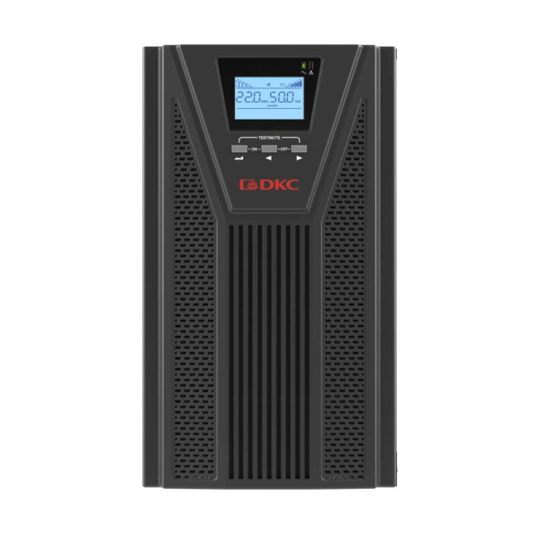 Источник бесперебойного питания Онлайн для Small Tower 3000 ВА/2700Вт клеммы EPO USB RS-232 RJ45 8х7А.ч DKC SMALLT3A10H