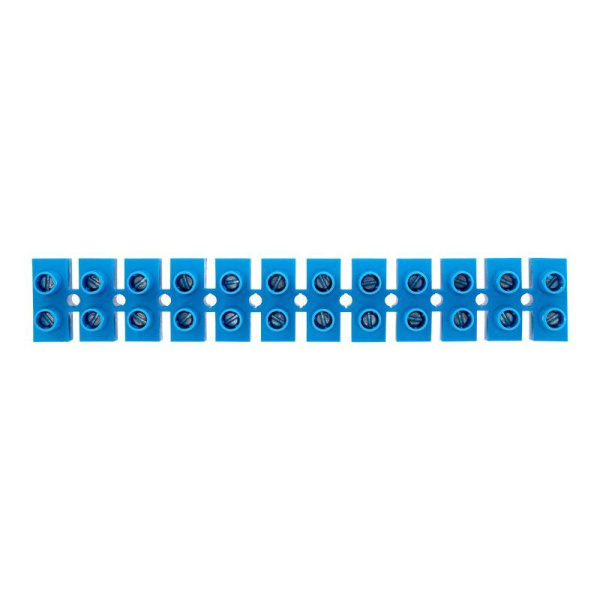Колодка клеммная винтовая KВ-35 10-35 ток 80А полиэтилен син. (уп.10шт) Rexant 07-5035-4