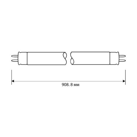 Лампа люминесцентная FT8-30W/54 30Вт T8 6500К G13 Camelion 3008